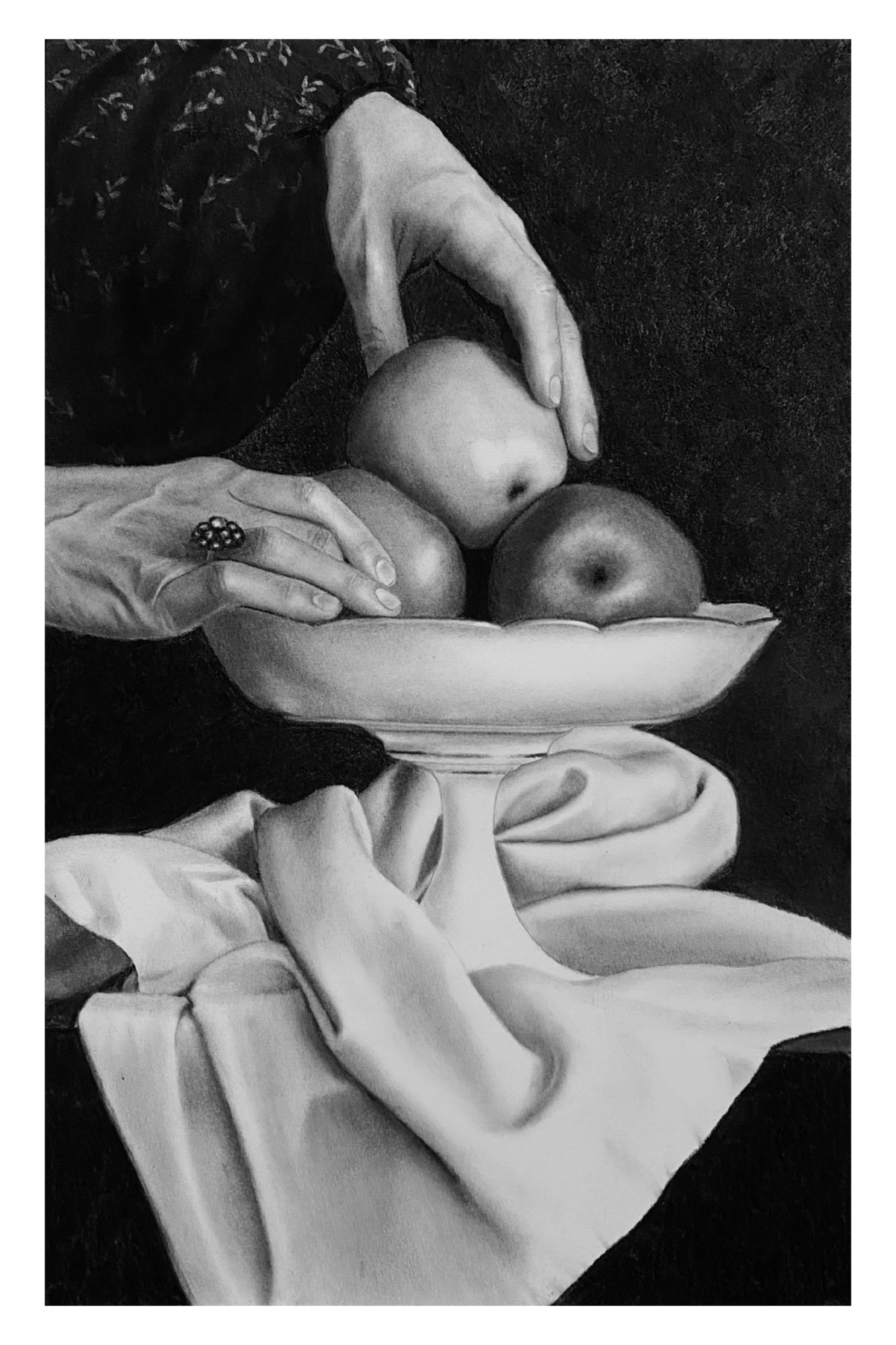 Aurélie Sicas_Le compotierII_60x40cm_2025