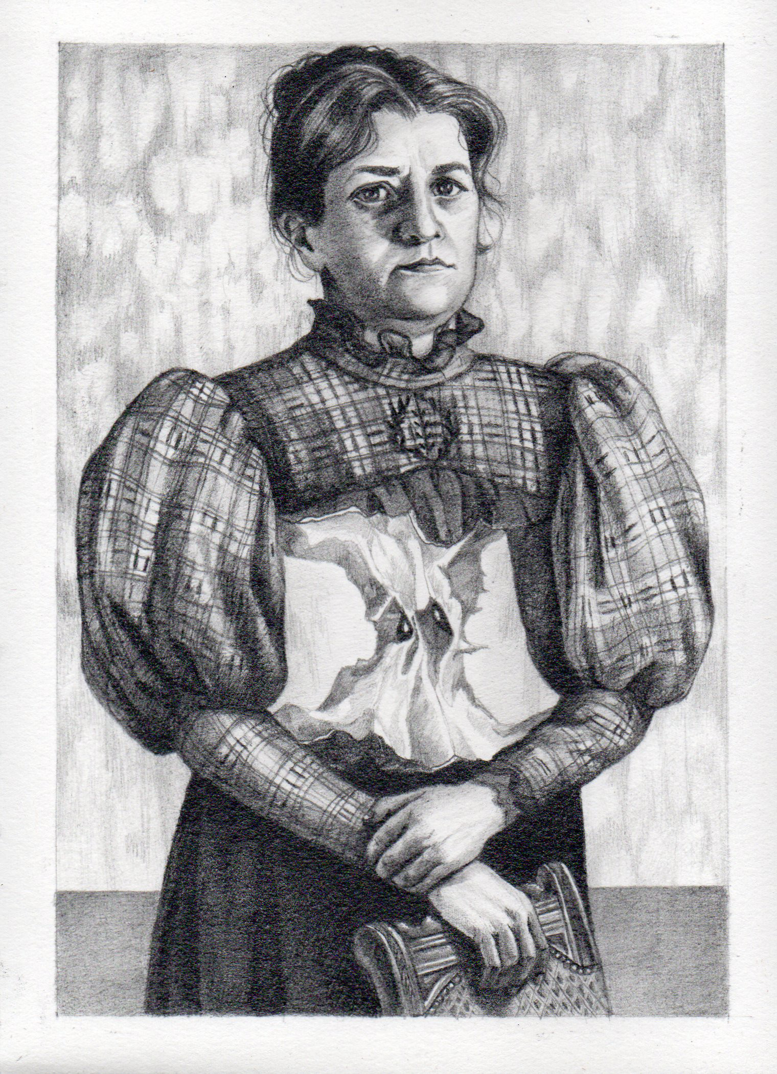 Jade Boissin_TaillefineII_graphite_18 x 13 _2025