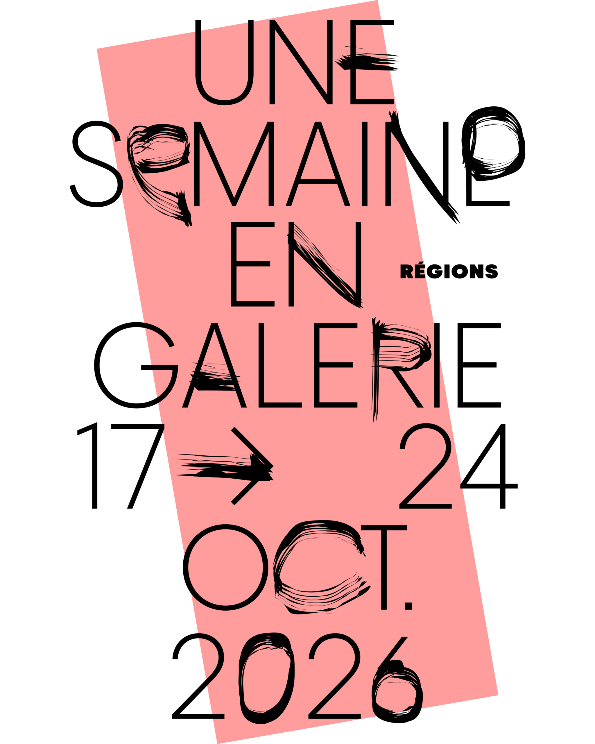 Une semaine en galerie